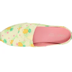 Alpargata Pineapple Graphic Slip On Flats