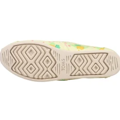Alpargata Pineapple Graphic Slip On Flats
