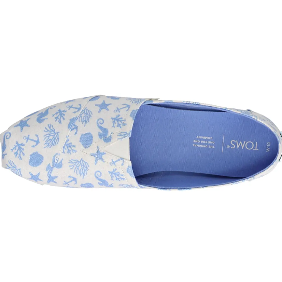 Alpargata Sea Graphic Slip On Flats