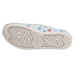 Alpargata Stars-Plaid Patriotic Slip On Flats