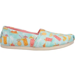 Alpargata Tropical Graphic Slip On Flats