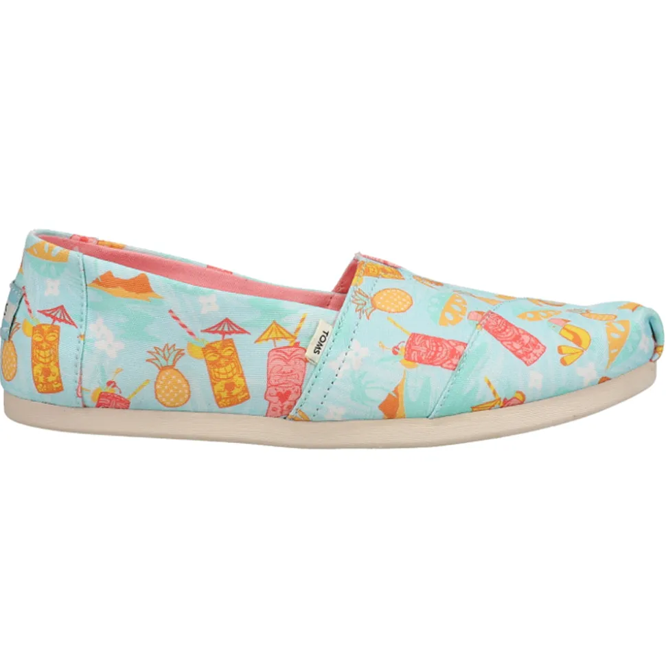 Alpargata Tropical Graphic Slip On Flats