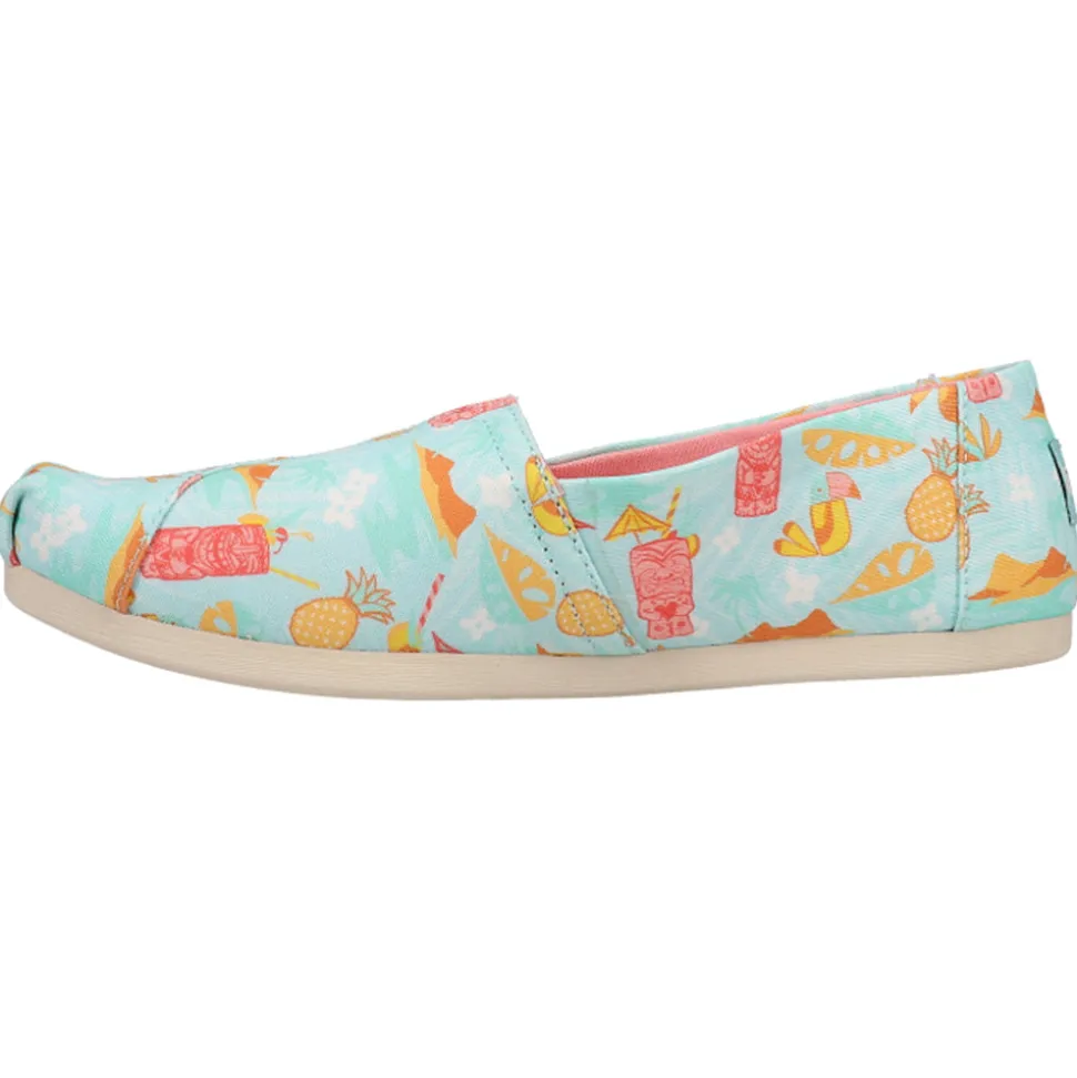 Alpargata Tropical Graphic Slip On Flats