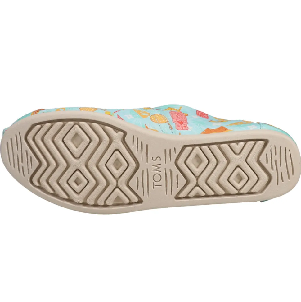 Alpargata Tropical Graphic Slip On Flats
