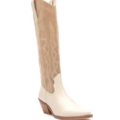 Alpine Embroidered Snip Toe Zippered Cowboy Boots