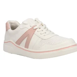 Alta Perforated Lace Up Sneakers