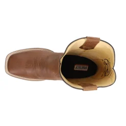 America Rules Patriotic Square Toe Cowboy Boots