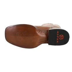 America Rules Patriotic Square Toe Cowboy Boots