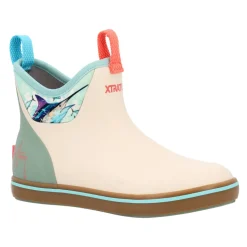 Ankle Deck Round Toe Pull On Boots