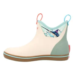 Ankle Deck Round Toe Pull On Boots