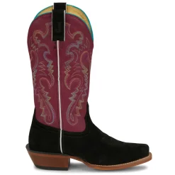 Annie Up Embroidered Square Toe Cowboy Boots