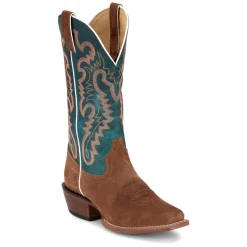 Annie Up Embroidered Square Toe Cowboy Boots