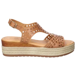 Ann-Italy Cut Out Espadrille Wedge Sandals