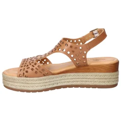 Ann-Italy Cut Out Espadrille Wedge Sandals