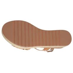Ann-Italy Cut Out Espadrille Wedge Sandals