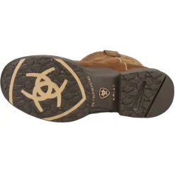 Anthem Shortie H20 Embroidery Round Toe Pull On Cowboy Boots