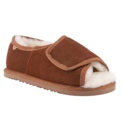 APMA Wide Open Toe Slip On Slippers