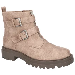 Arcadia Round Toe Zippered Booties