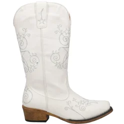 Aster Embroidered Snip Toe Cowboy Boots