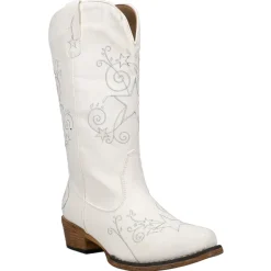 Aster Embroidered Snip Toe Cowboy Boots