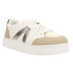 Astra Metallic Lace Up Sneakers