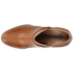 Audrina Round Toe Zippered Booties