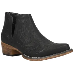 Ava Embroidered Snip Toe Cowboy Booties