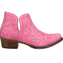Ava Embroidered Snip Toe Cowboy Booties