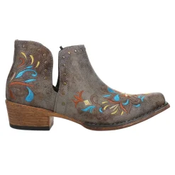 Ava Embroidered Snip Toe Cowboy Booties