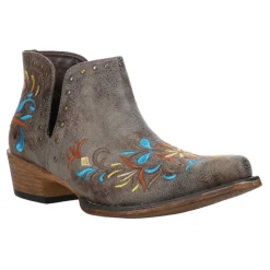 Ava Embroidered Snip Toe Cowboy Booties