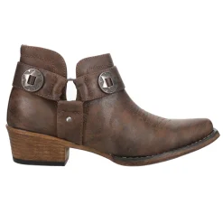 Ava Harness Snip Toe Cowboy Booties