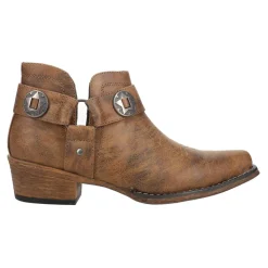 Ava Harness Snip Toe Cowboy Booties