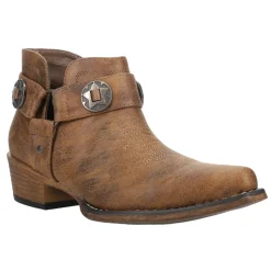 Ava Harness Snip Toe Cowboy Booties