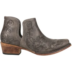 Ava Paisley Embossed Snip Toe Cowboy Booties
