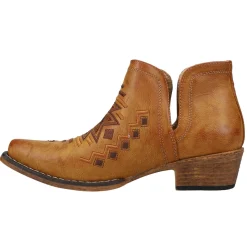 Ava Southwest Embroidered Snip Toe Cowboy Booties