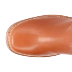 Avalon Embroidered Round Toe Pull On Boots
