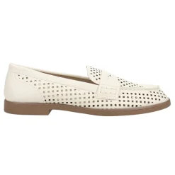 Bamboo Cut Out Slip On Loafers