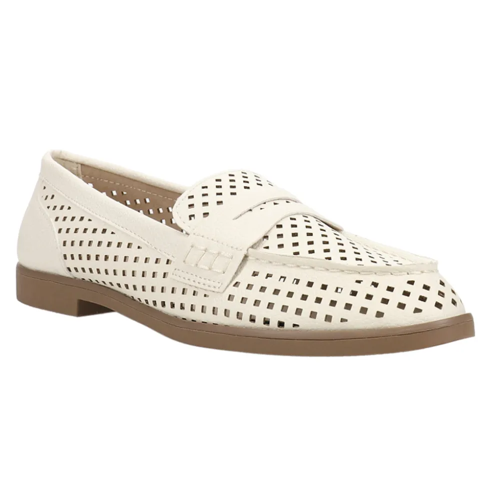 Bamboo Cut Out Slip On Loafers