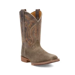 Beasley Embroidered Square Toe Pull On Cowboy Boots (Little Kid-Big Kid)