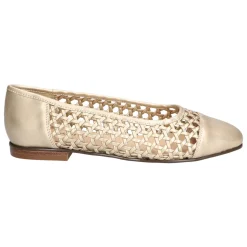 Beloved Metallic Cut Out Ballet Flats
