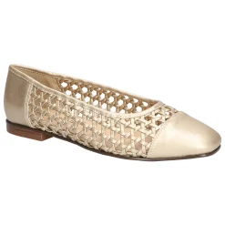 Beloved Metallic Cut Out Ballet Flats