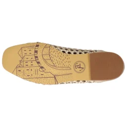 Beloved Metallic Cut Out Ballet Flats
