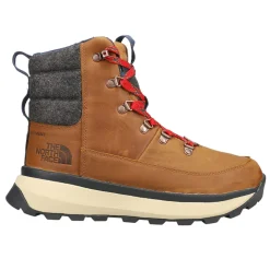 Bergen Leather Waterproof Round Toe Snow Boots