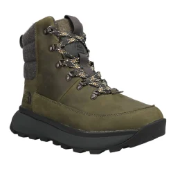 Bergen Leather Waterproof Round Toe Snow Boots