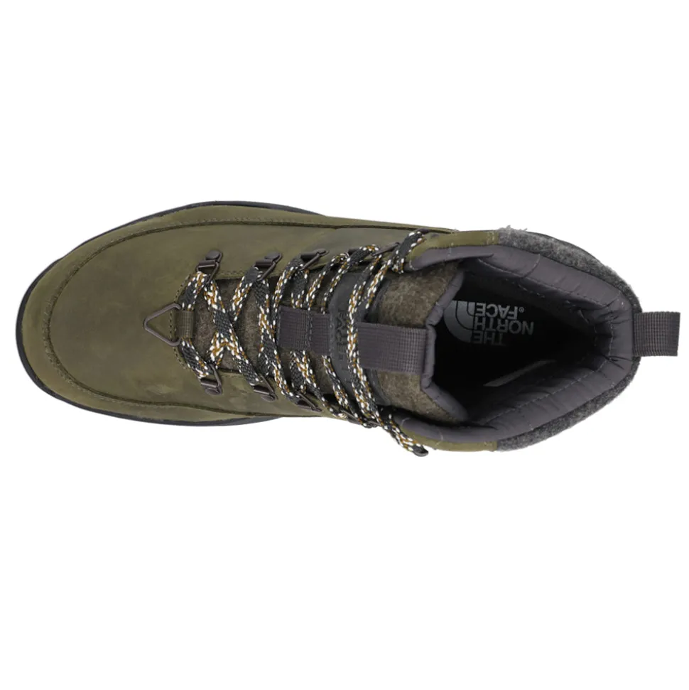 Bergen Leather Waterproof Round Toe Snow Boots