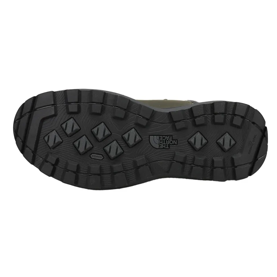 Bergen Leather Waterproof Round Toe Snow Boots