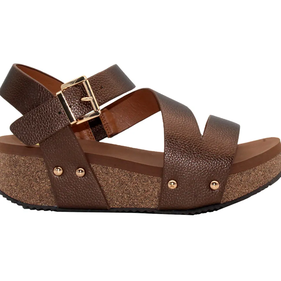 Biloxi Ankle Strap Wedge Sandals