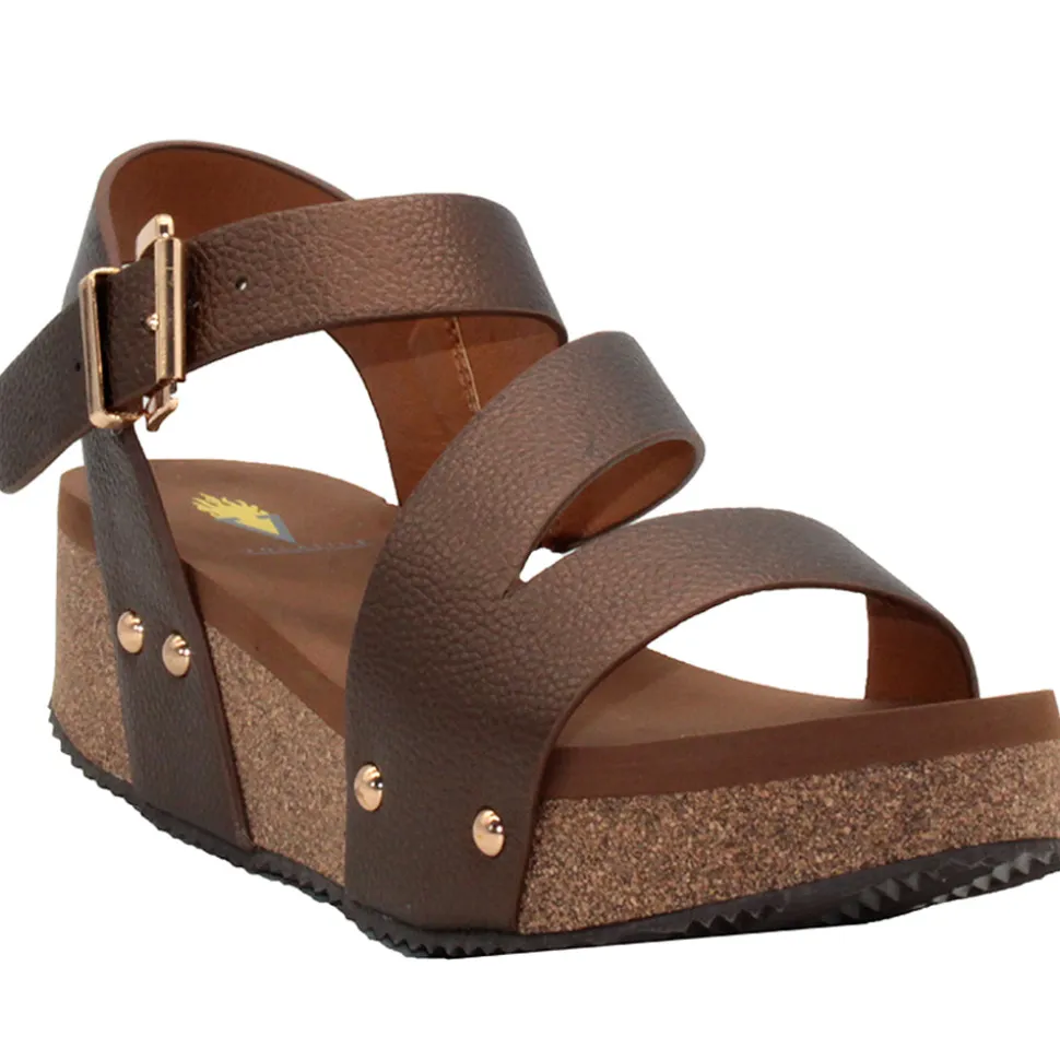 Biloxi Ankle Strap Wedge Sandals