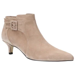 Bindi Pointed Toe Zippered Booties