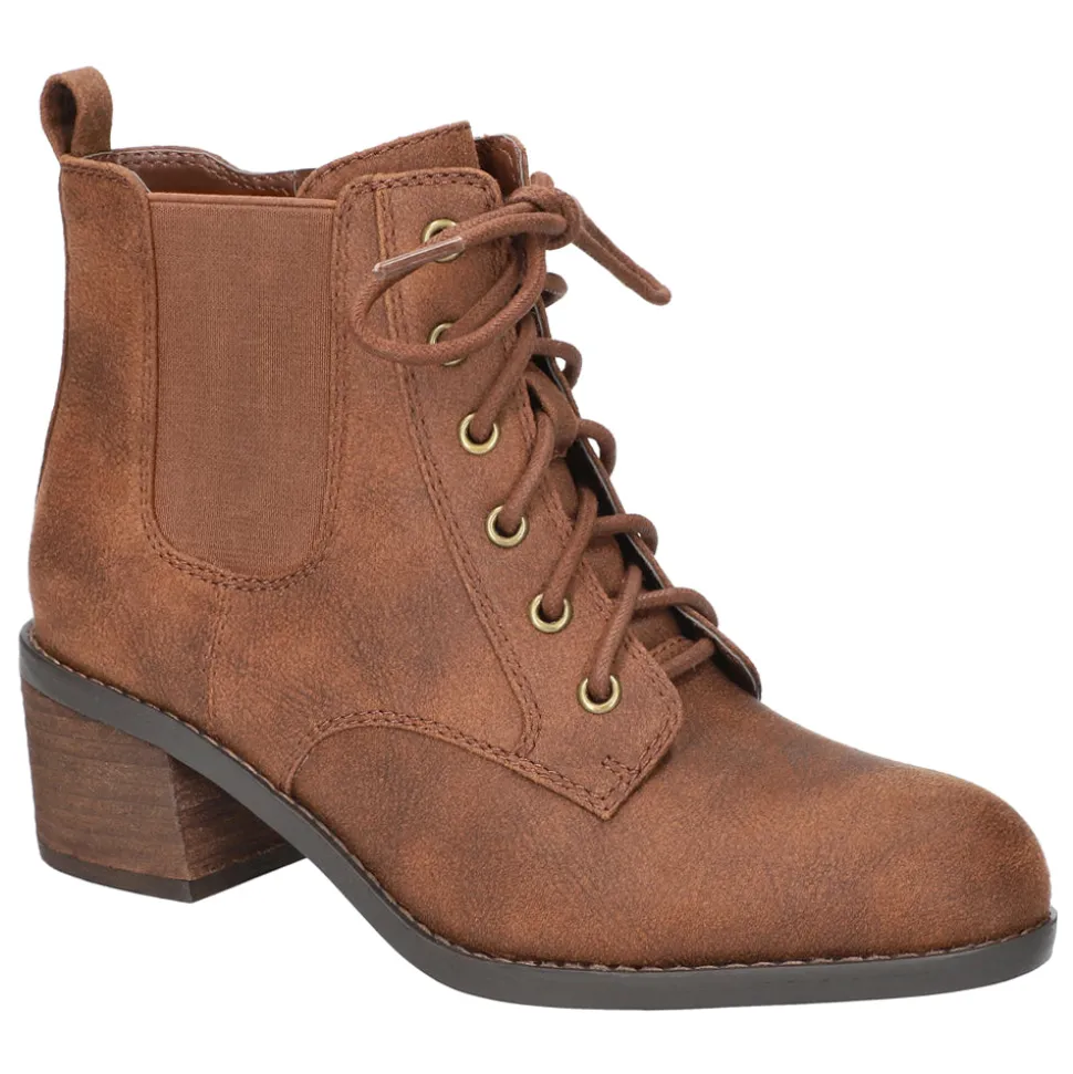 Bismark Round Toe Zippered Booties